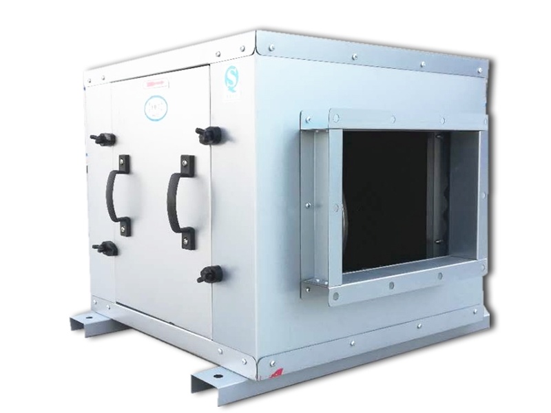 Low-noise fan box (frameless)