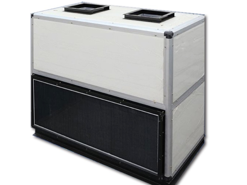 Floor-standing fresh air unit