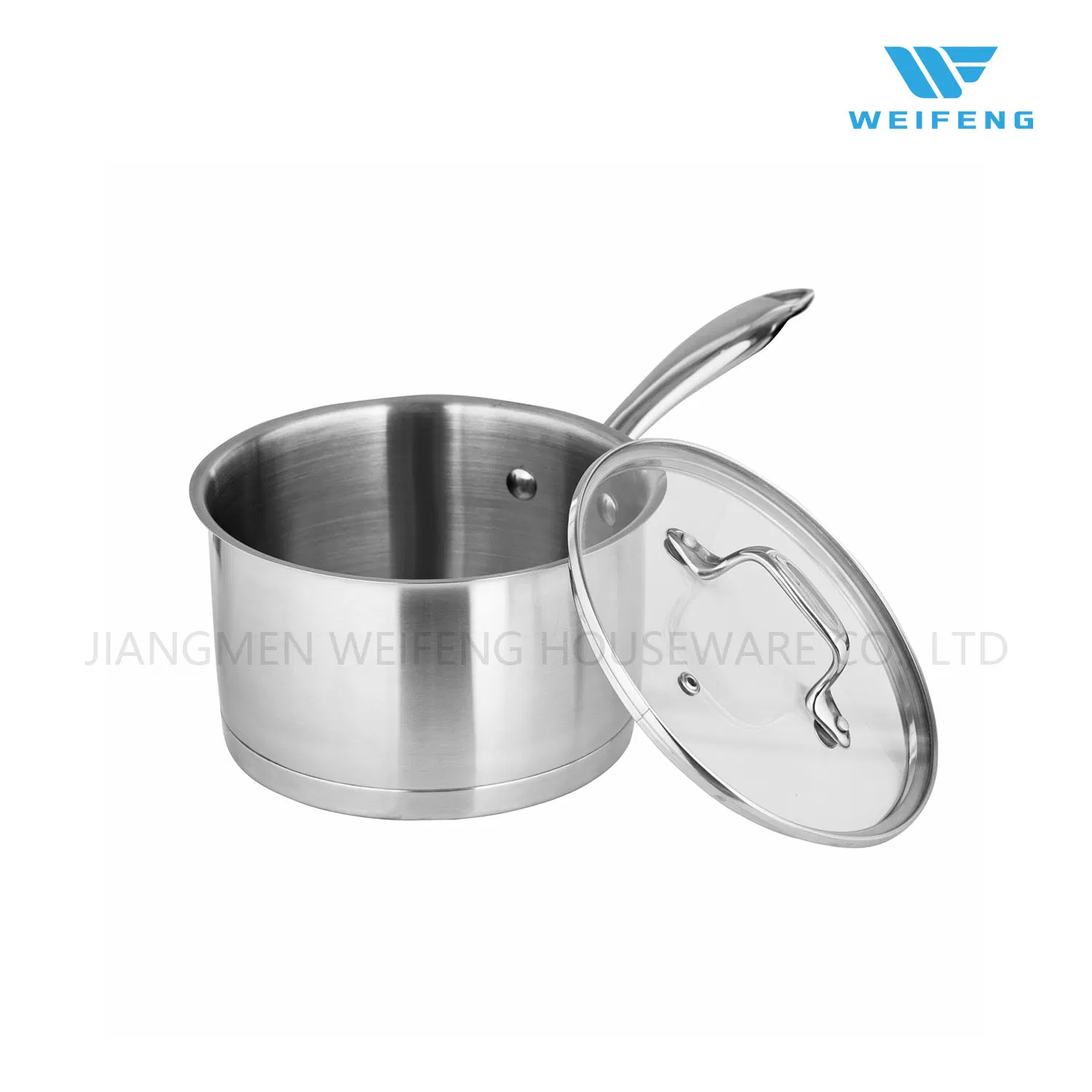 Bộ nồi inox 8 PCS đáy phẳng, Nồi cho thị trường châu Âu