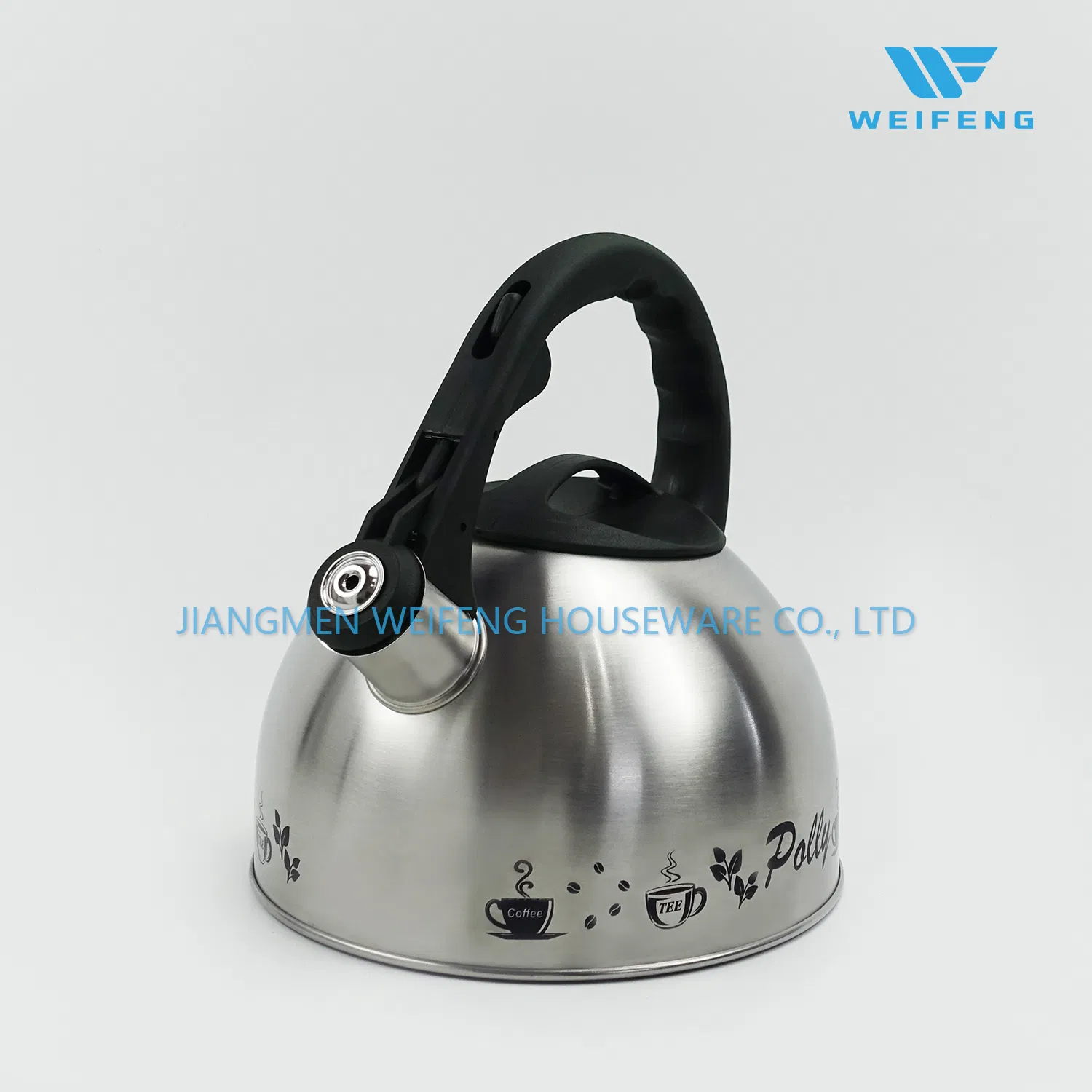 Kettle silbante personalizable de 2.5L - Kettle silbante de acero inoxidable