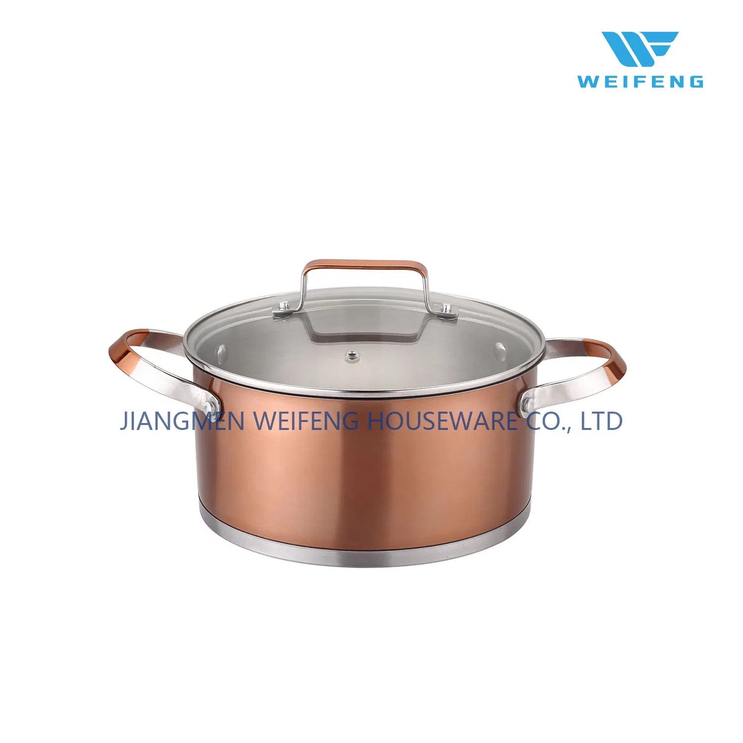 Juego de utensilios de cocina de acero inoxidable con forma de cuerpo recto chapado en oro