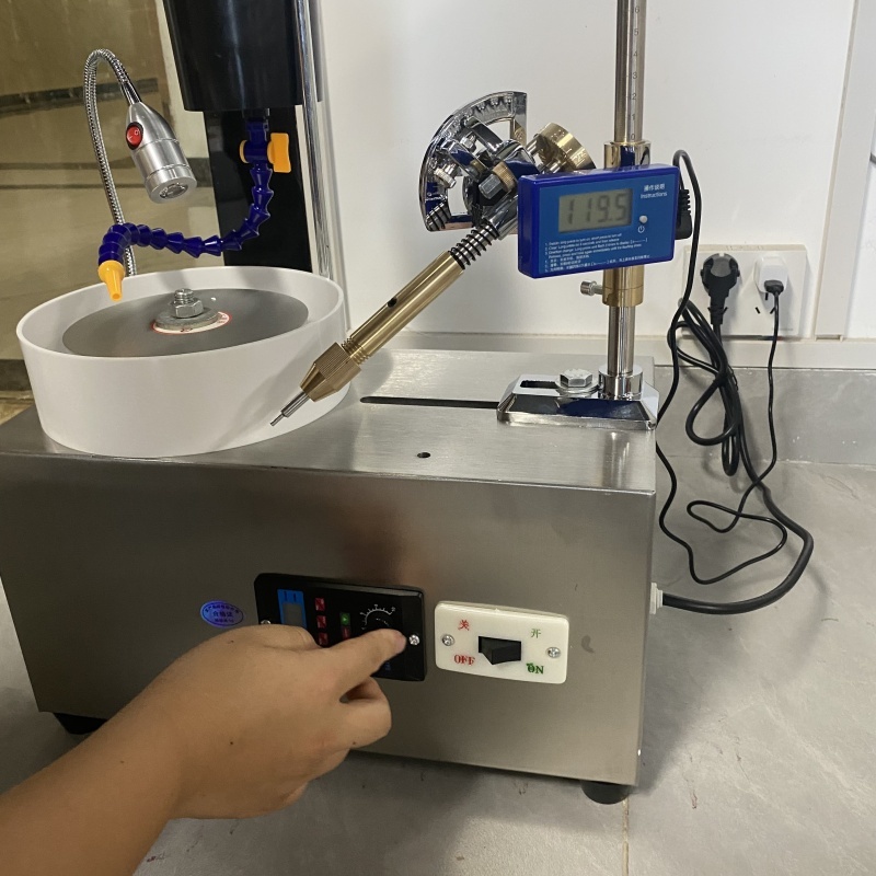 Wholesale Electric Jewelry and Gemstone Bench Grinder Flat Polishing Facet Machine for Grinding and Polishing