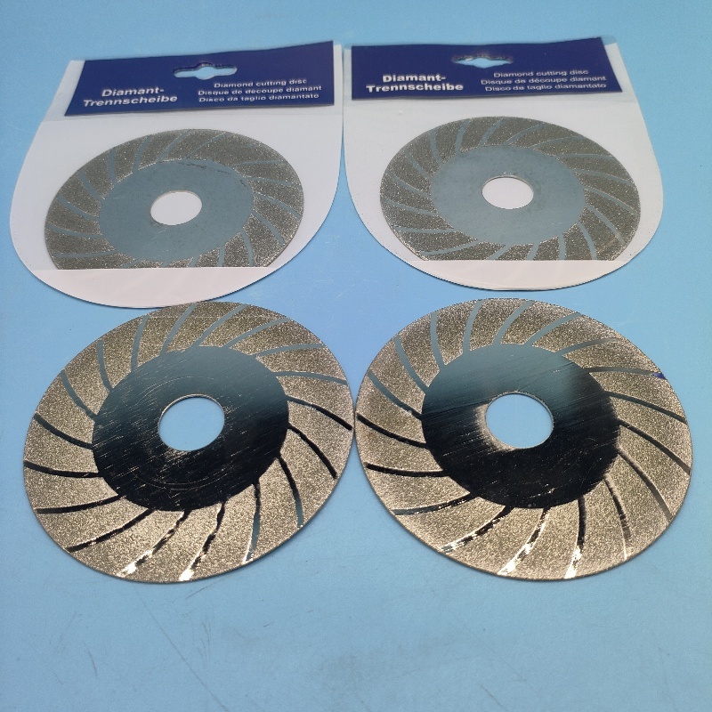Venta directa de fábrica de herramientas de corte de buena calidad, disco de corte de diamante para vidrio rayado de 4 pulgadas