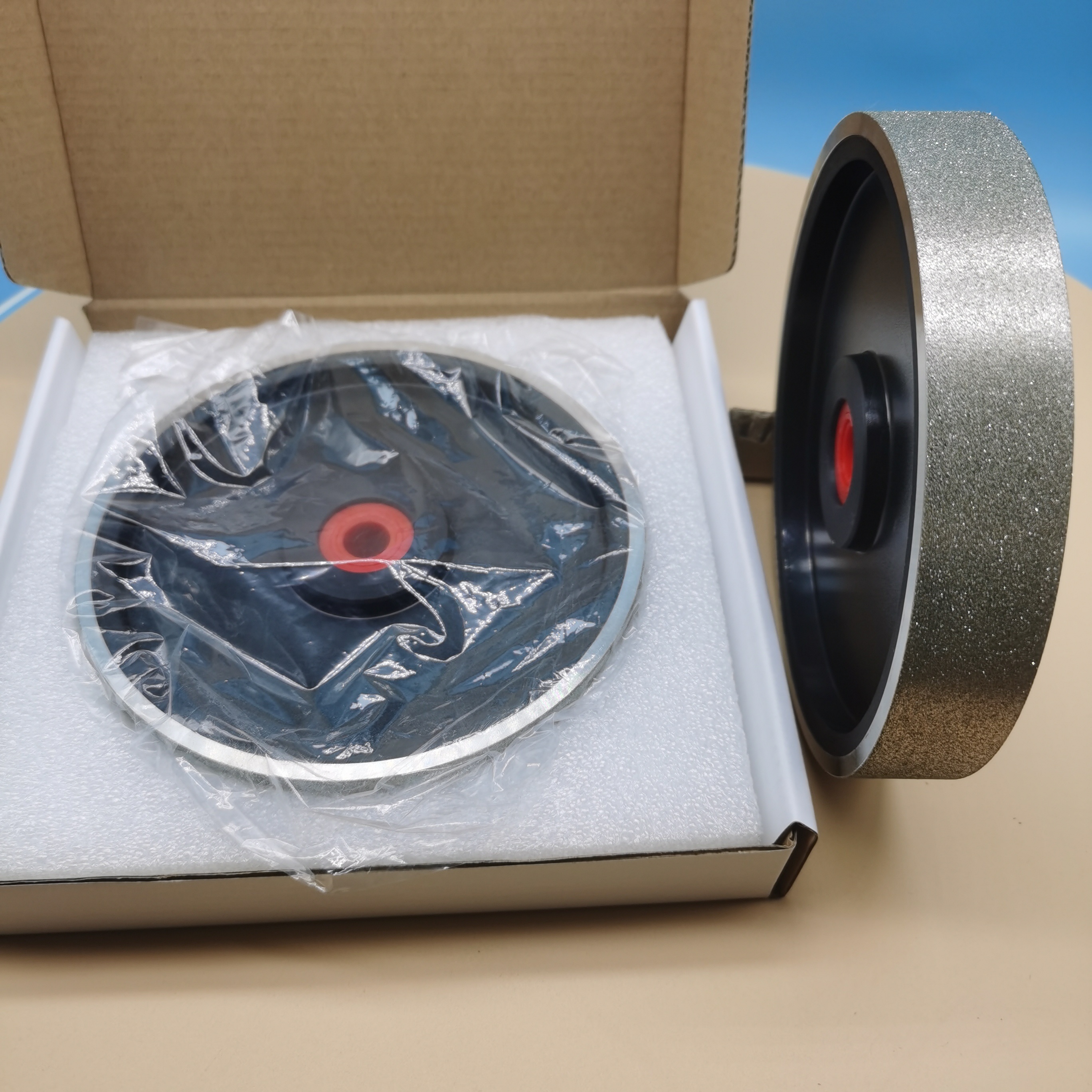China supplier 6 inch 25 mm lapidary electroplated diamond grinding wheels for gemstone