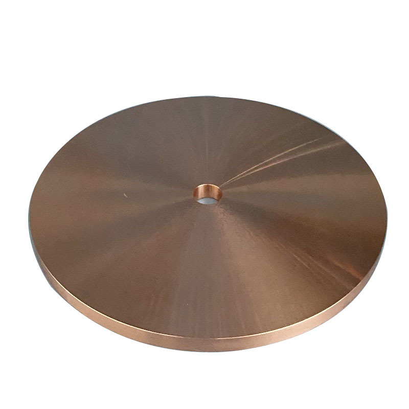 Disco de cobre lapidario de venta caliente de 8 mm de espesor para pulir piedras preciosas y vidrio