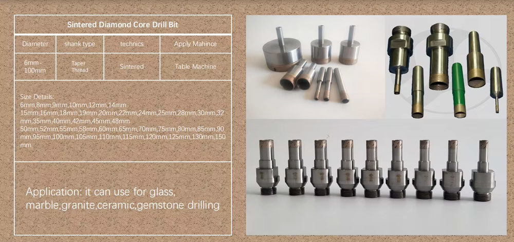 Diamond Core Drill Bit Series
