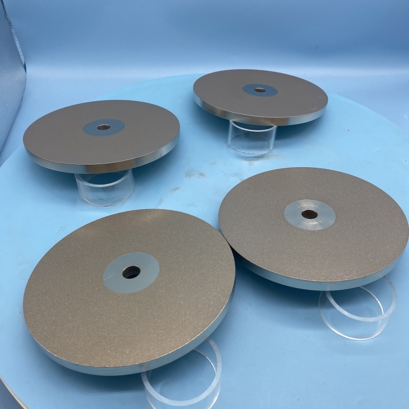 Premium Quality Different Grits Custom Steel Base Diamond Electroplated Grinding Disc Flat Lap Disc for Gemstones Glass