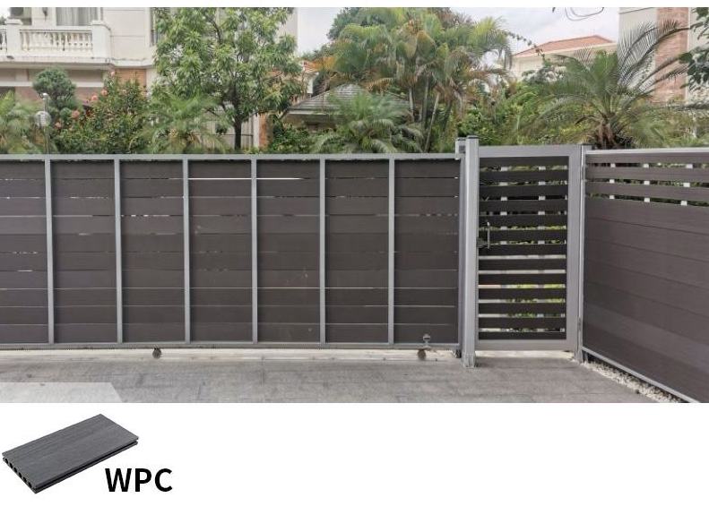 WPC Automatic Sliding Security Driveway Gate