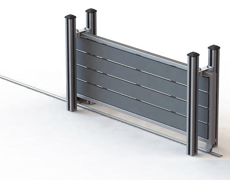 WPC Automatic Sliding Security Driveway Gate