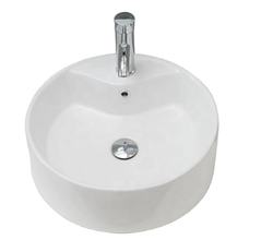 Round Ceramic Counter Basin Wash Basin