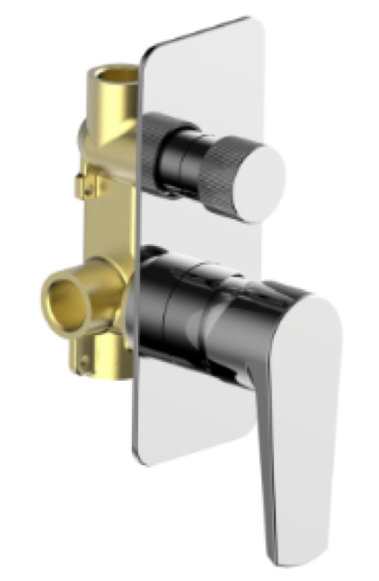 Concealed Design Shower Mixer with Diverter