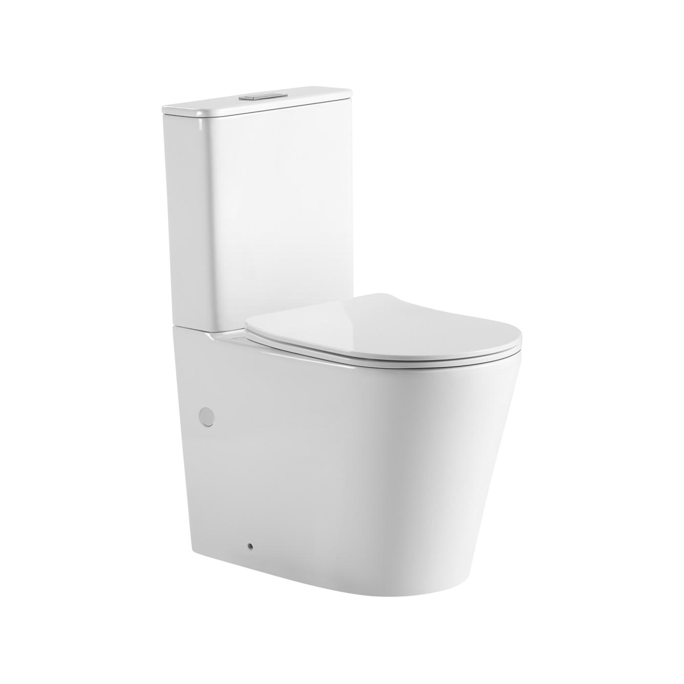 Newest Tornado and Rimless Flush Toilet Design With High Quality Watermark Standard Back to Wall Two Piece Toilet Suites