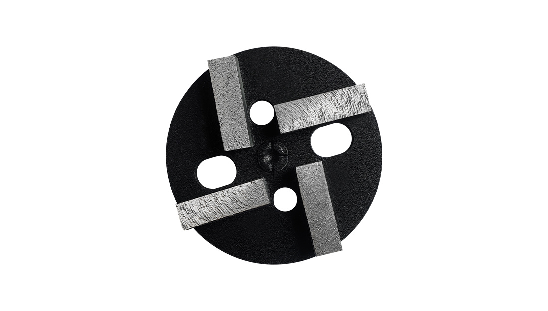 Strip-type Four-tooth Concrete Diamond Grinding Disc (Wear-resistant Type)
