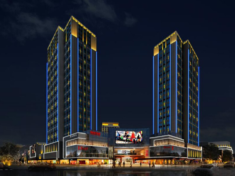 Wanjia City Square Night Lighting Project