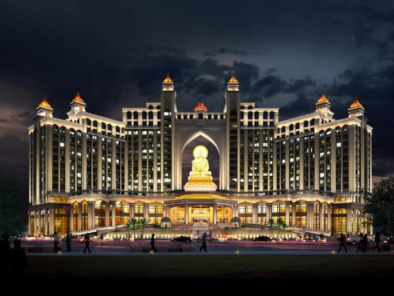 Medicine Master Buddha Building Lighting Project