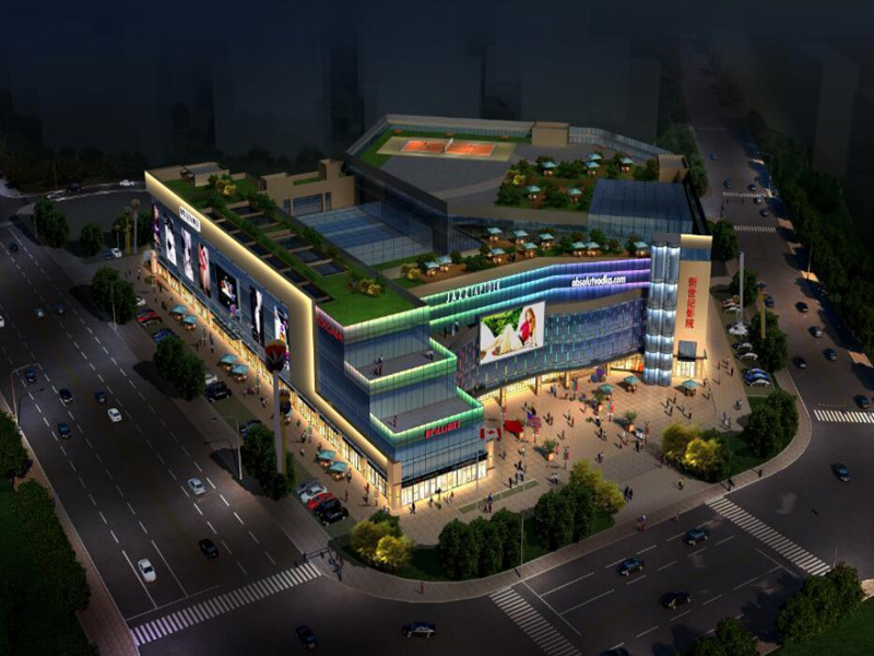 Night Lighting Project of Times Shopping Center