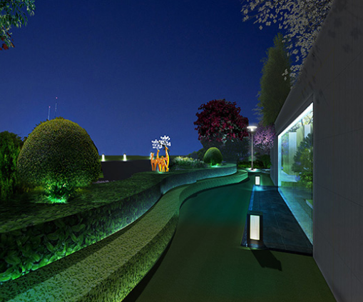 Factors Affecting Lighting Effects in Landscape Lighting Design and the Application Performance of Landscape Elements