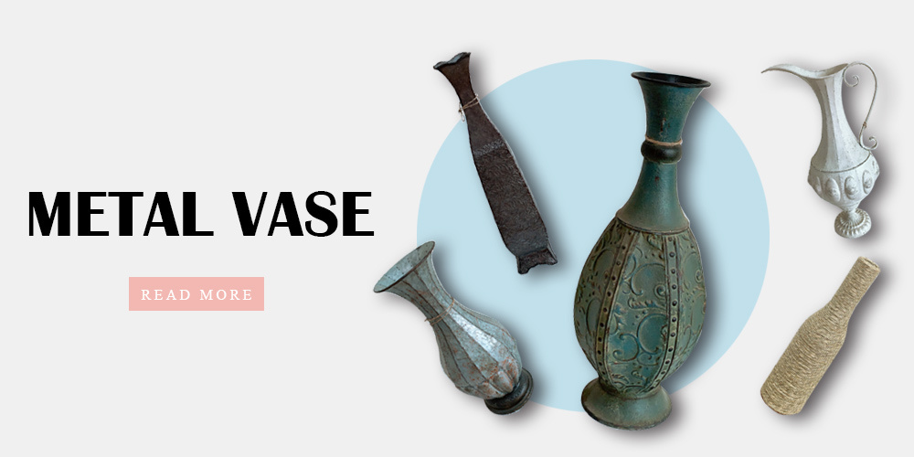 Metal vase