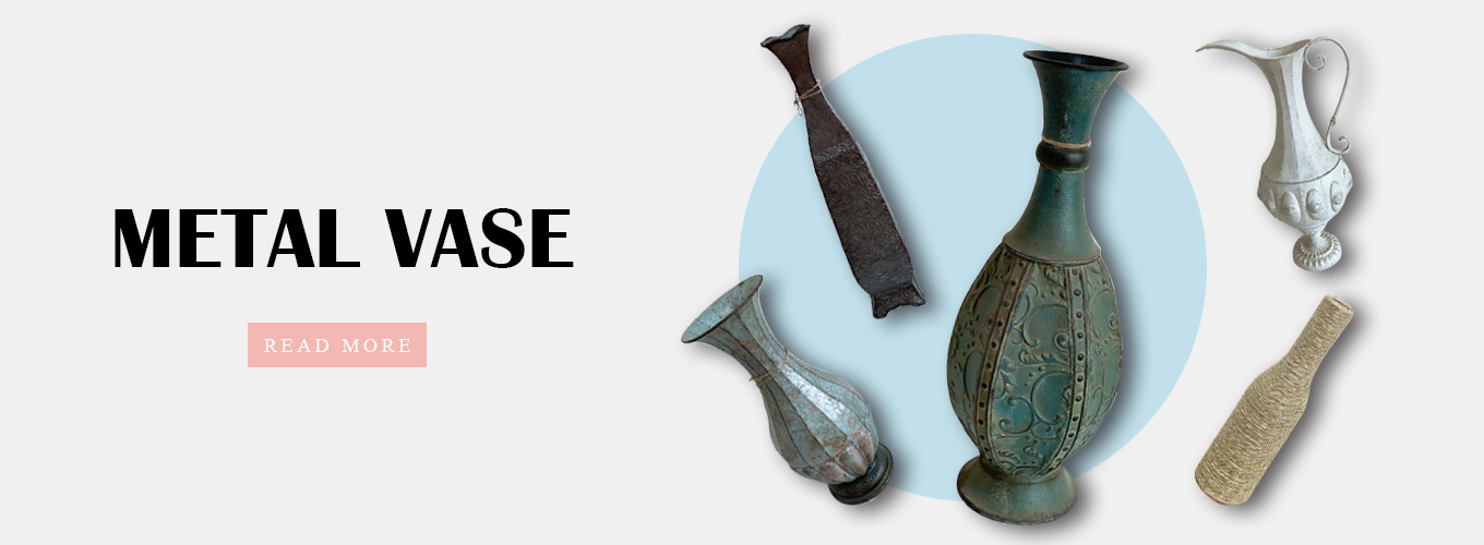Metal vase