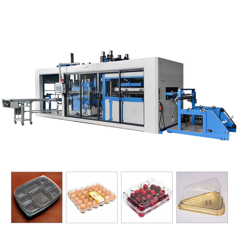 Positive And Negative Pressure Three Station Vacuum Molding Integrated Machine