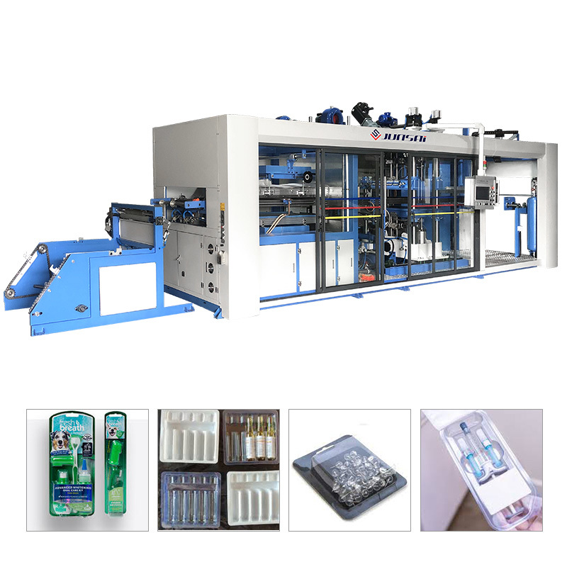 Negative Pressure Three Station Vacuum Molding Integrated Machine