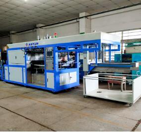 Junjingsai Vacuum Blister Forming Machine Workflow