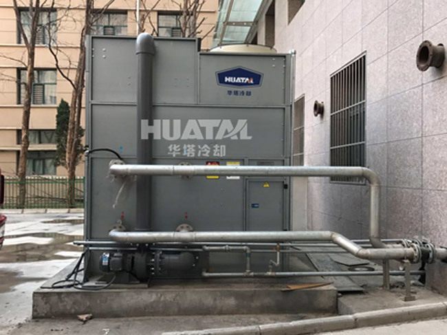 Closed cooling tower for high altitude regions