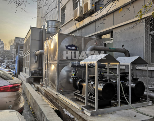 Closed circuit cooling tower solution for Chinese academy of sciences