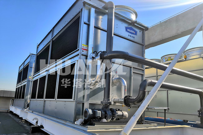 Closed cooling tower for Biopharmaceutical industry