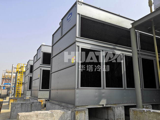 Closed cooling tower for Synthetic fibre factory