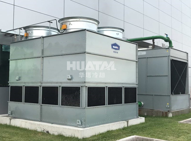 Closed cooling tower for absorption tower