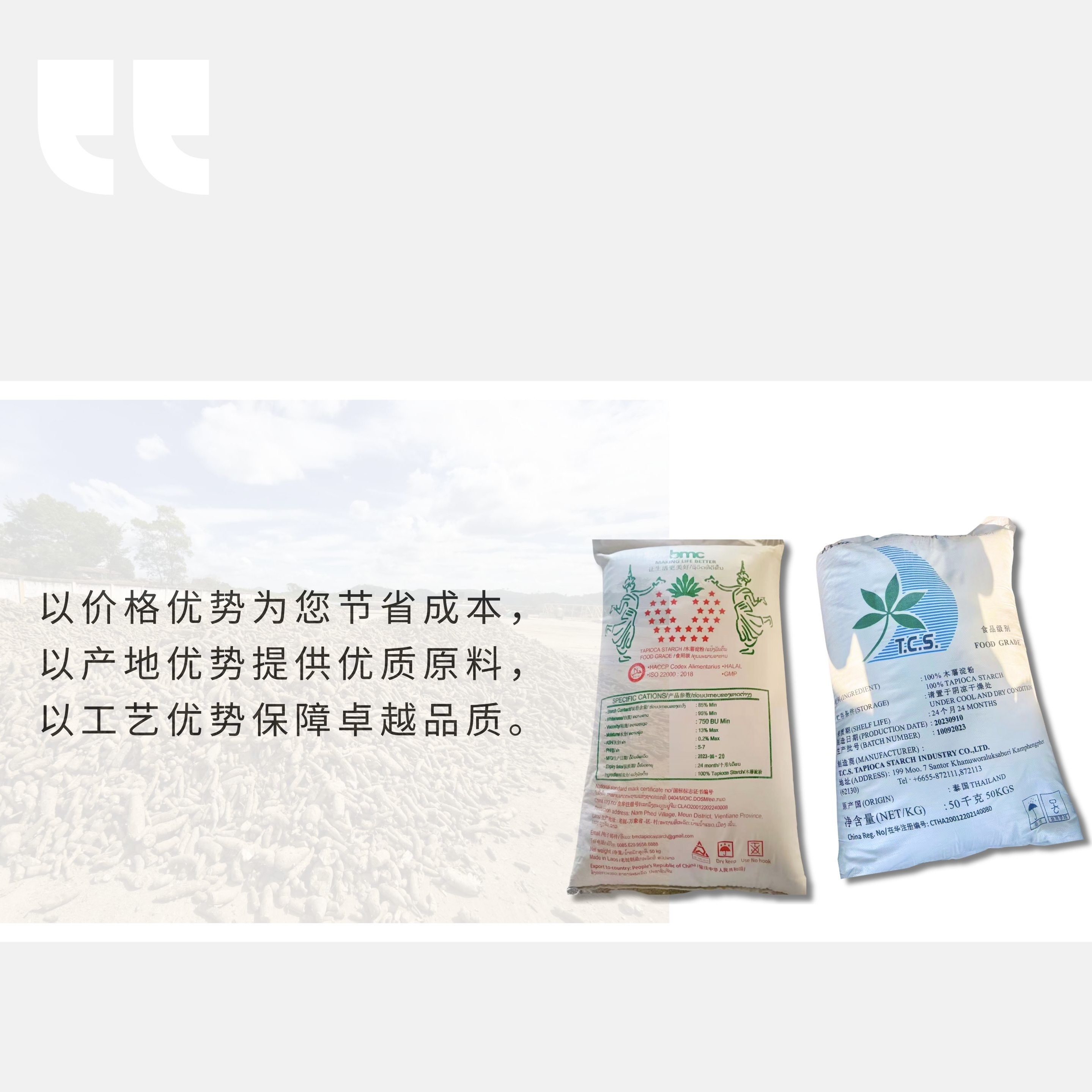 木薯粉特辑篇：源头采购，现货速供