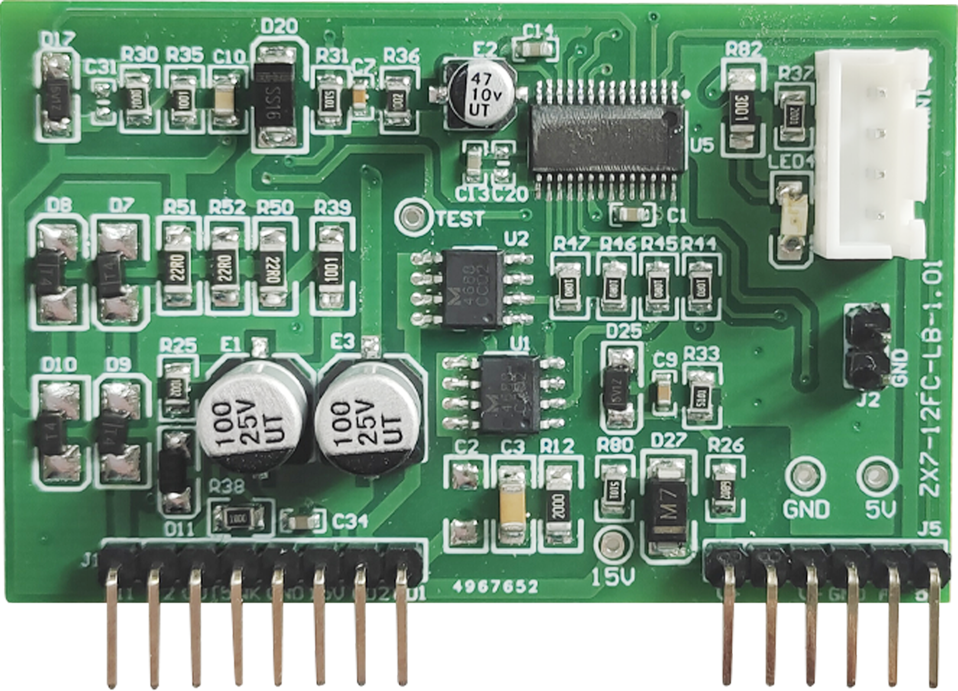 ZX7-12FC手工焊控制板