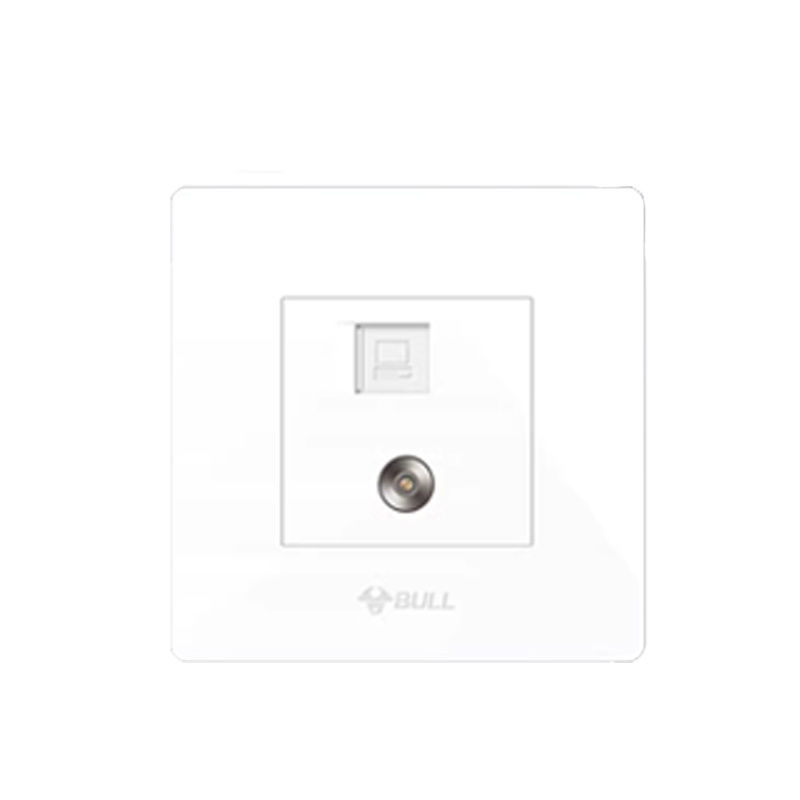 TV + Computer (Cat6) Socket
