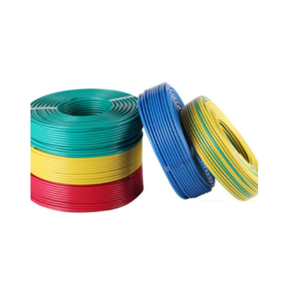 Flame-retardant copper-core polyvinyl chloride insulated wire