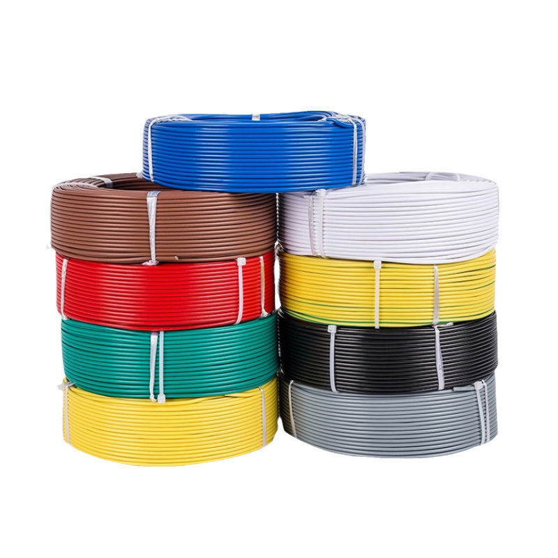 Copper-core low-smoke halogen-free flame-retardant fire-resistant polyolefin insulated wire