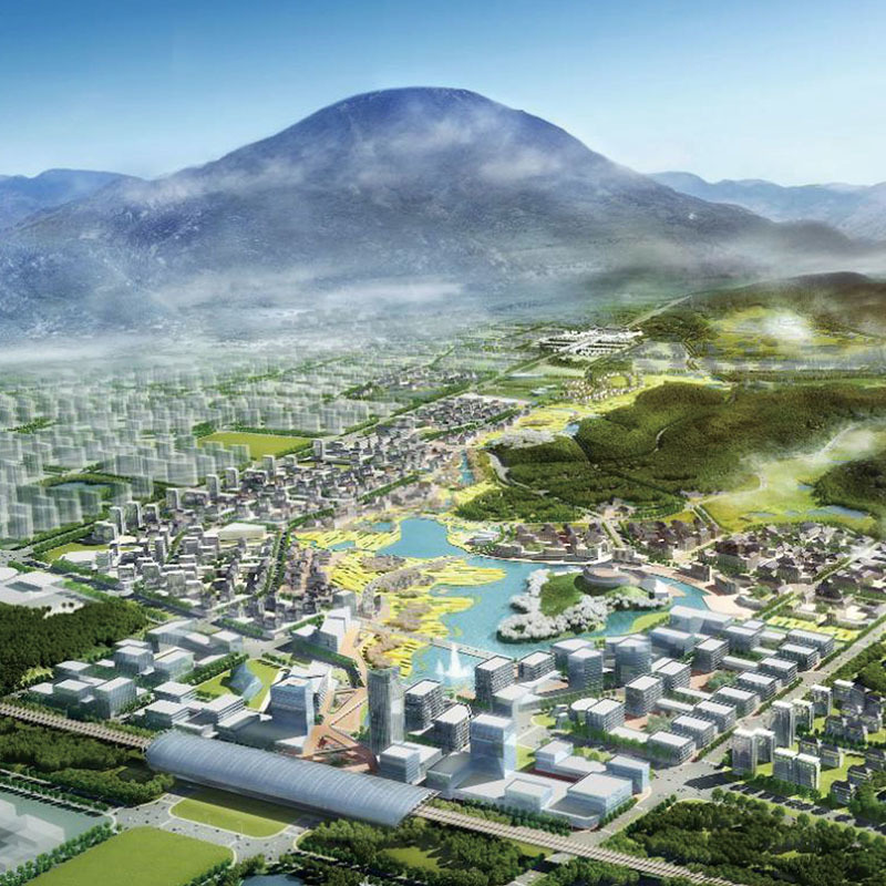 Anluo Floating Mountain Traditional Chinese Medicine Health Industry Park