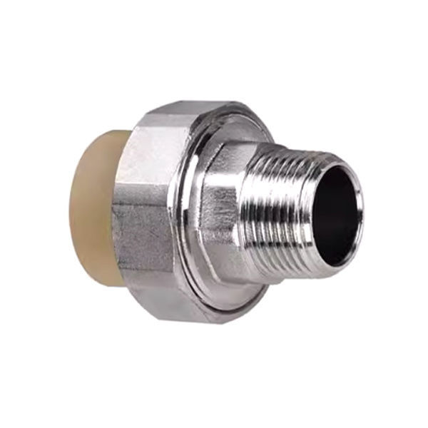 PPR pipe fitting external threaded union