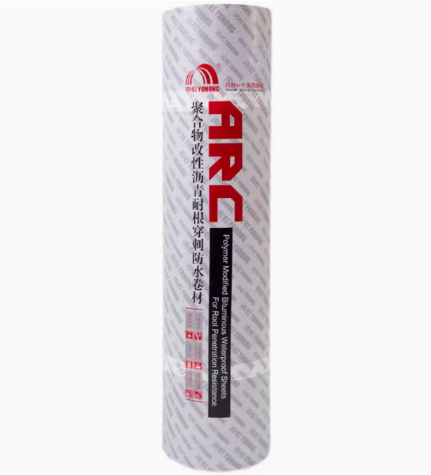 Root-penetrating waterproof membrane