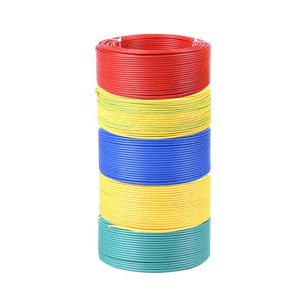 Flame-retardant copper-core polyvinyl chloride insulated flexible connecting wire