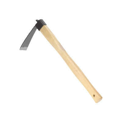 Wooden-handled hoe - narrow type (with handle)