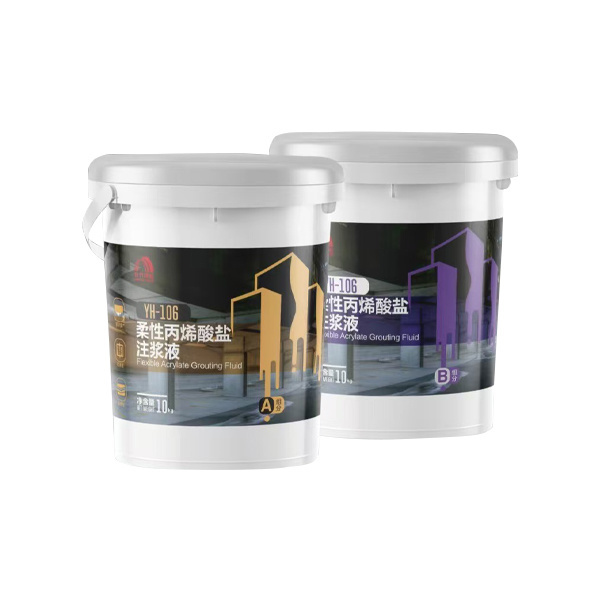 Flexible acrylate grouting fluid