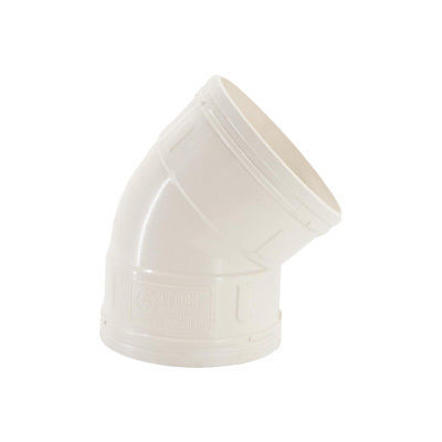 PVC-U drainage pipe fitting 45° elbow