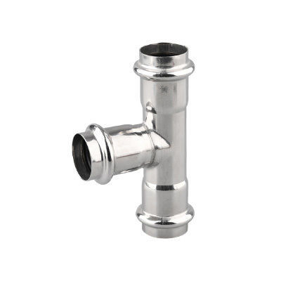 Equal diameter three-way (double crimping)