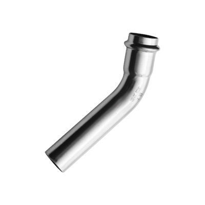 45-degree equal diameter elbow (Type B) (double crimping)