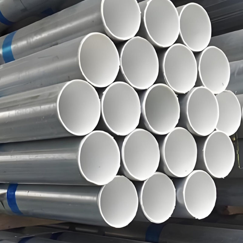 Lined plastic pipe