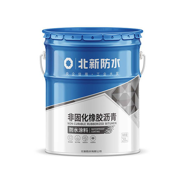 Non-solidified rubber asphalt waterproof coating