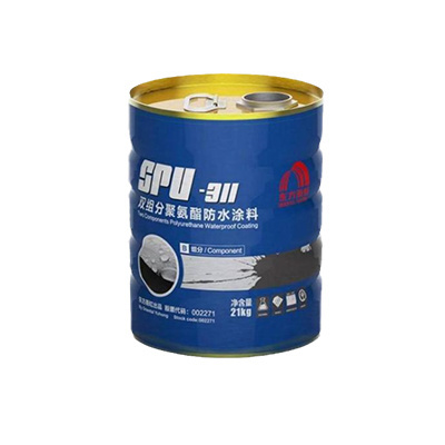 Two-component polyurethane waterproof coating