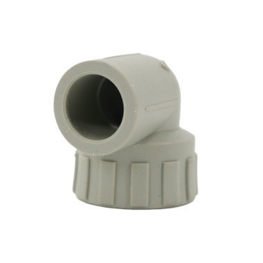 PPR pipe fitting 90° elbow with internal thread