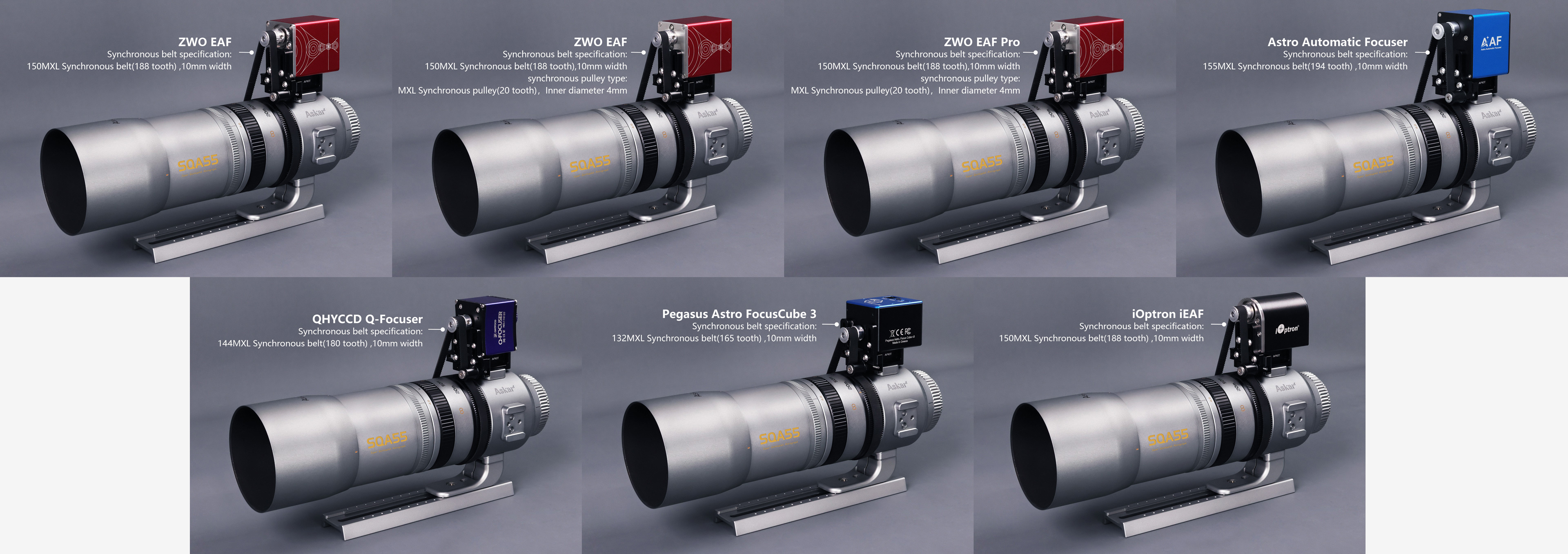 【在庫処分・最終セール】【3年保証】アスカーAskar SQA55 AF kit Askar AF Kit for SQA55 Refractor